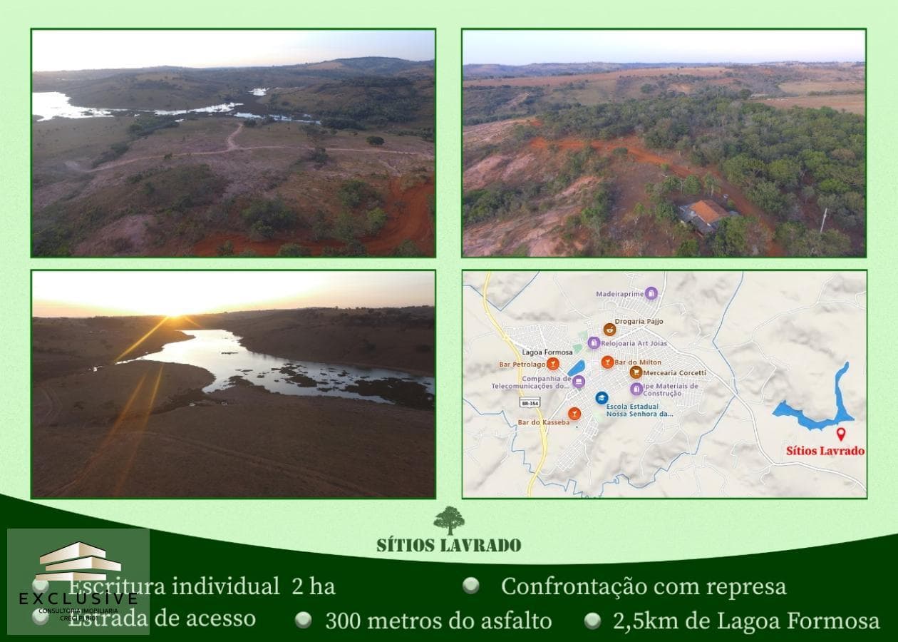 Chácara para Venda, em Lagoa Formosa, bairro Fazenda Lavrado